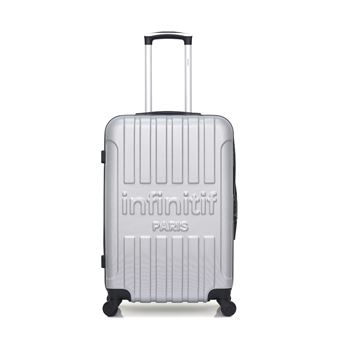 infinitif - valise weekend luton 65 cm 4 roues - gris - 1