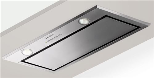 Airlux AHG770IX - Hotte - groupe filtrant - Niche - largeur : 68 cm - profondeur : 26 cm - evacuation & recyclage - acier inoxydable