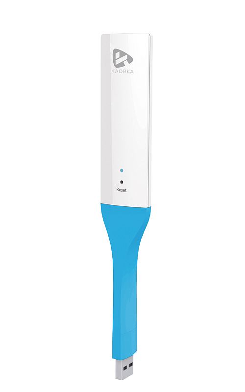 KAORKA Répéteur Wi-Fi USB 150 Mb/s - blanc et bleu - 474301