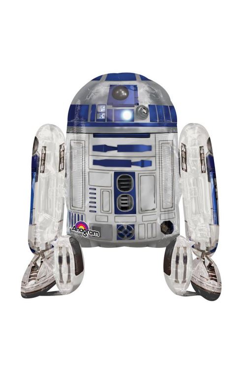 Ballon Star Wars © R2d2© Airwalkers™ 86x96cm - Multicolores - 86 x 96 cm