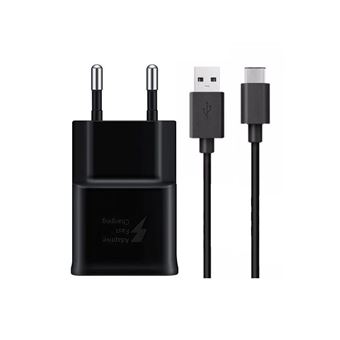 Chargeur Secteur charge rapide avec 1 sortie Type-C et 1 sortie USB-A