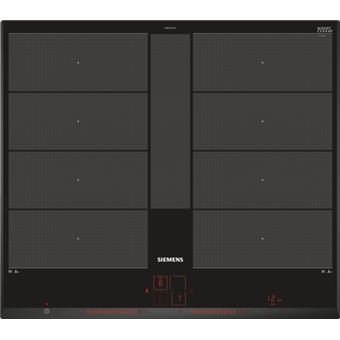 Siemens iQ700 EX651LYC1F - Table de cuisson à induction - 4 plaques de cuisson - Niche - largeur : 56 cm - profondeur : 49 cm - avec côtés biseautés - noir - 1