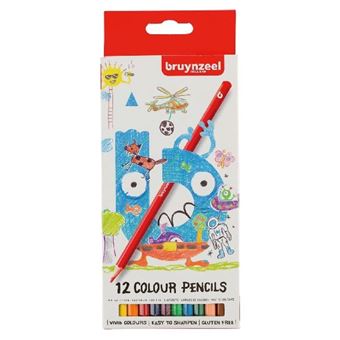 Bruynzeel crayons de couleur 12 pièces - 1