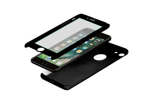 Coque Protection Totale Platyne Pour Iphone 7/8 Noir - FPC 11