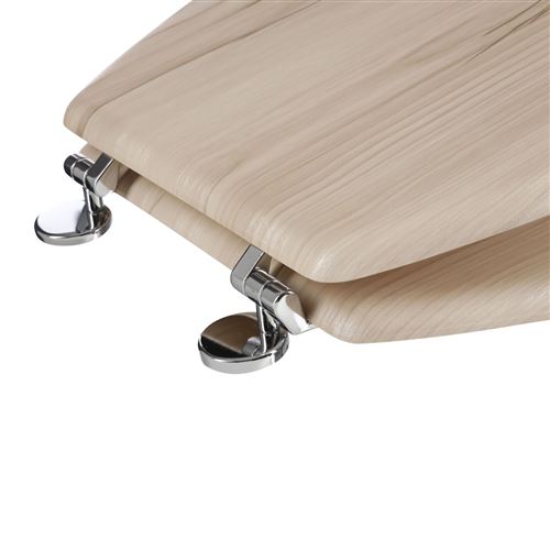 Atmosphera Abattant WC en bois Natura Bois clair Natura Achat prix fnac