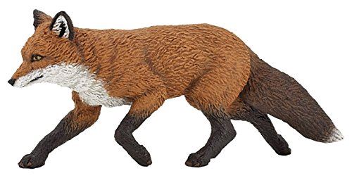 Figurine du royaume des animaux sauvages Papo, renard