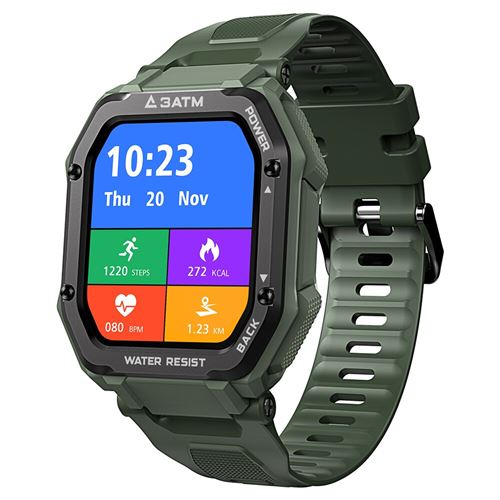 Montre connectée KOSPET ROCK vert