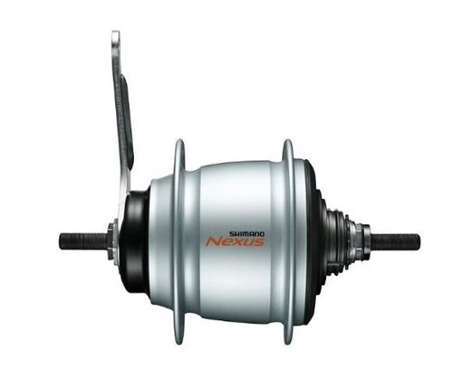 Shimano Argent Moyeu D'engrenage Nexusc6001-8C 8S Frein À Rétropédalage - Image 3
