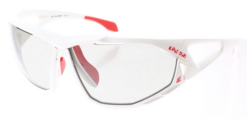 Eassun lunettes cyclistes Epic frame blanc lentille photocromique gris