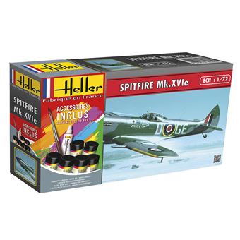 KIT MAQUETTE VINTAGE Heller 1/72 Spitfire Mk Vb L088 EUR 21,00 - FR