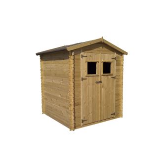 88 35 Sur Abri De Jardin En Bois Massif Alexander I 3 65 M Ext