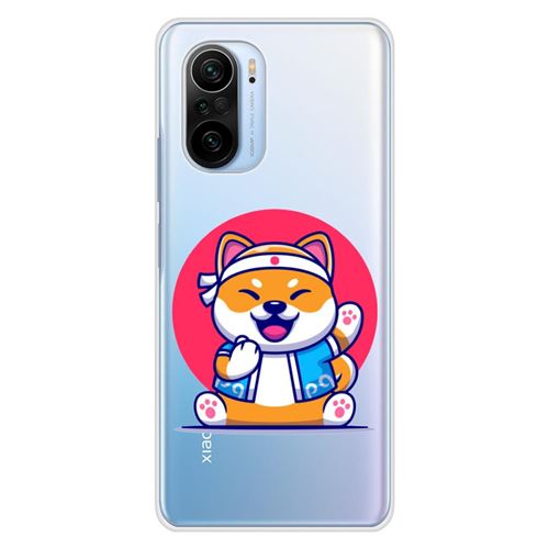 Coque en silicone imprimée compatible Xiaomi Mi 11 Pro Shiba ninja