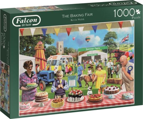 Jumbo puzzle de faucon La foire de la cuisson 1000 pièces