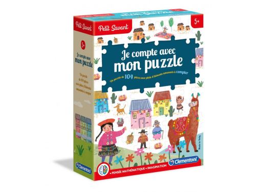 Clementoni - Je compte avec mon puzzle - 5 ans et +