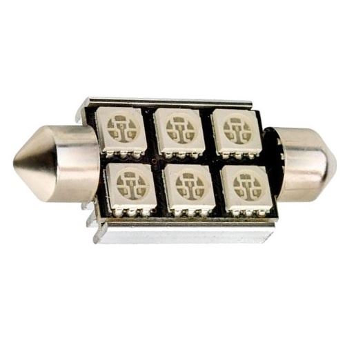 Evo Formance lampe automatique C5W LED SMD 39 mm 12 V 2,5 W bleu par pièce