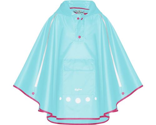 Playshoes poncho de pluie pliable turquoise taille junior M