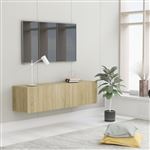 Meuble TV Chêne sonoma 120x30x30 cm Bois d'ingénierie