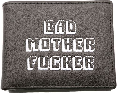 United Entertainment Bad Mother Fucker Wallet Pulp Fiction unisexe noir