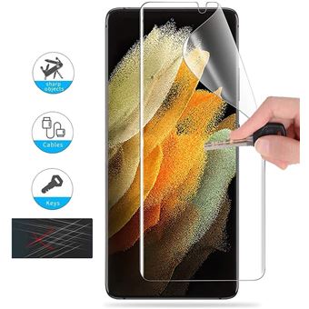 2 Films écran en matière hydrogel Souple et résistant pour Samsung Galaxy S21  Ultra [Novago] - Protection d'écran pour smartphone - Achat & prix