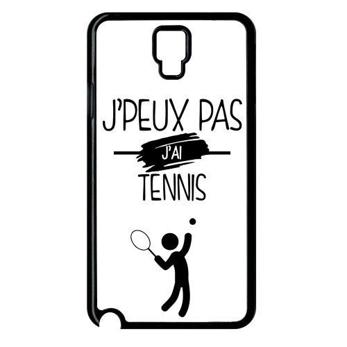 Coque samsung galaxy note 3 lite j peux pas j ai tennis 1