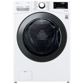 LG F71P12WHS - Machine à laver - WiFi - largeur : 70 cm - profondeur : 77 cm - hauteur : 99 cm - chargement frontal - 127 litres - 17 kg - 1100 tours/min - blanc