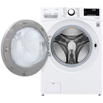 LG F71P12WHS - Machine à laver - WiFi - largeur : 70 cm - profondeur : 77 cm - hauteur : 99 cm - chargement frontal - 127 litres - 17 kg - 1100 tours/min - blanc