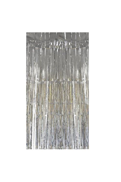 Rideau Lamelles 2,40 X 0.9 M Argent - Argent