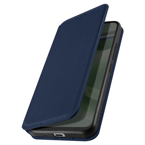 Housse pour Samsung Galaxy S21 Ultra Folio Portefeuille Fonction Support Bleu nuit