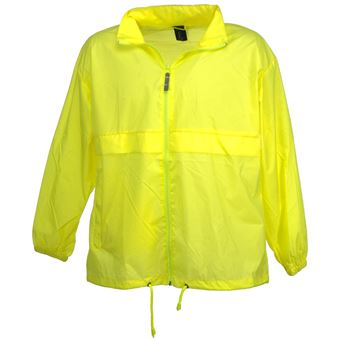 Coupe vent Toptex Sirocco h ultra yellow Jaune taille : XL ...
