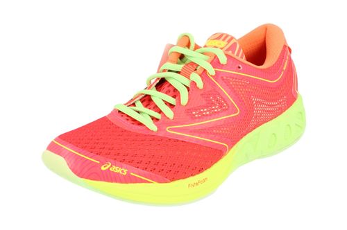 Asics Noosa FF Womens Running Trainers T772N Sneakers Shoes (uk 3 1/2 us 5 1/2 eu 36, pink green melon 2087)