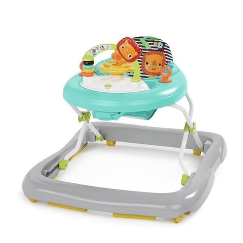 Bright Starts™ Zig Zag Zebra Walker™ Trotteur pliable. Rangement facile