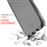 Coque semi-rigide Itskins Noire translucide pour iPhone 6 Plus, 7 Plus et 8 Plus_2