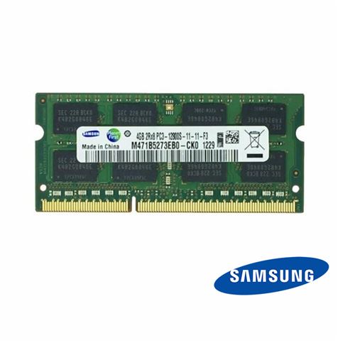 Mémoire RAM Samsung 4 Go de RAM DDR3 M471B5273CH0 CK0 SO DIMM PC3 12800 1600 MHz 2Rx8
