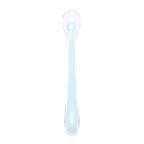 Cuillère silicone 1er âge Baby Spoon Azur - Babymoov