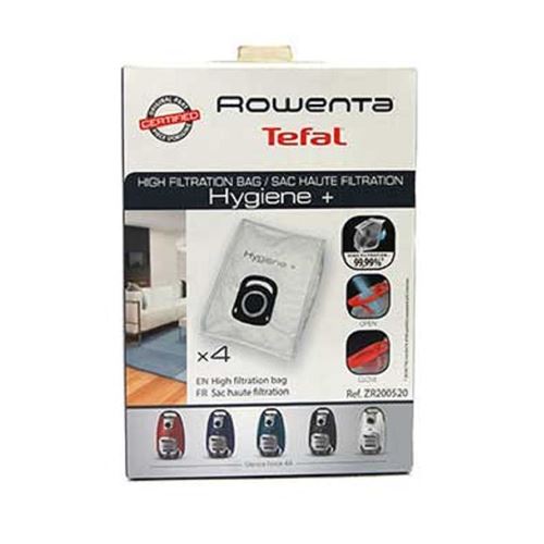 Boite de 4 sacs hygiene + silence force pour aspirateur rowenta - g656132