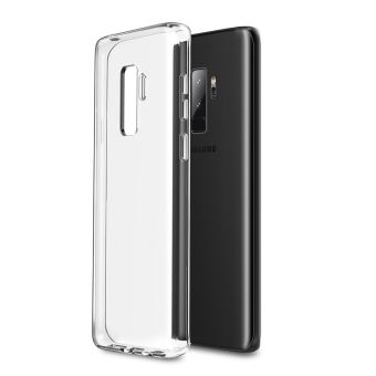 سبيك Etui Transparent pour Samsung Galaxy S9 Plus 4G - Coque gel de Protection bumper en TPU Gel silicone Invisible S9 smartphone 2018 - Accessoires ...