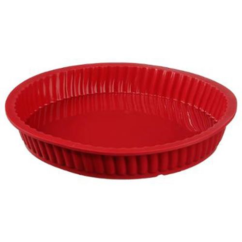 Moule à Tarte Silicone Silipro 25cm Rouge