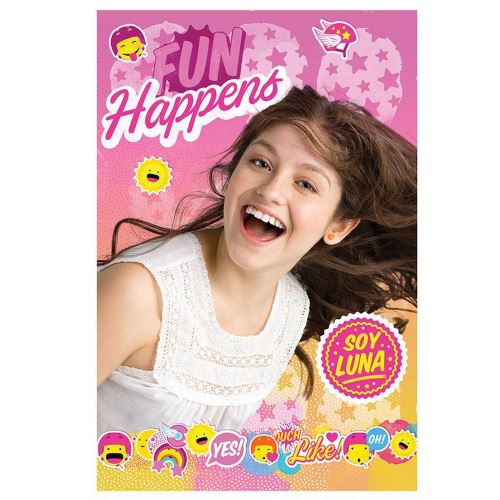Plaid polaire Soy Luna couverture enfant Disney 720-263