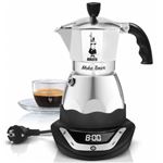 Bialetti Moka Timer - Cafetière électrique - 3 tasses - noir