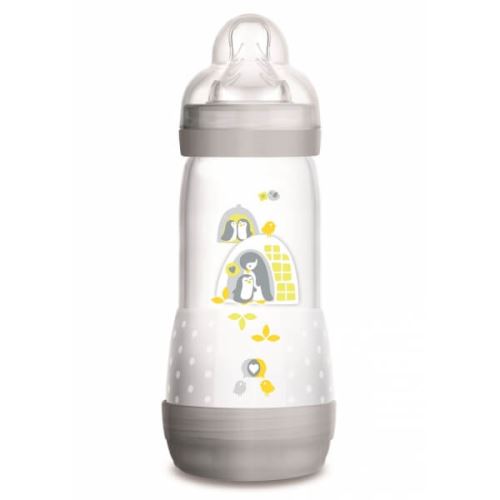 Biberon anti-colique 320ml gris - mam