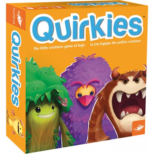 AC DECO Jeu de soci&eacute;t&eacute; Quirkies - 2 &agrave; 4 joueurs - D&egrave;s 6 ans 
