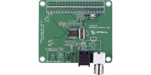 Carte son pour Raspberry Pi® HiFiBerry RB-Hifiberry-DIGI+ 1 pc(s)