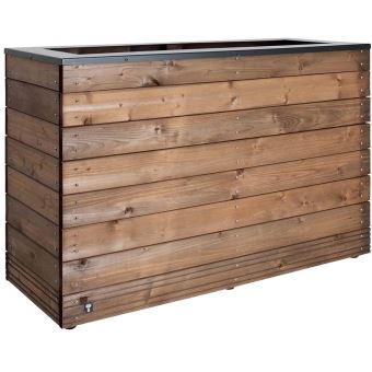 Jardipolys Bac A Fleurs Longueur 120cm En Sapin Et Acier Noir Selekt Jardinieres Et Bacs Achat Prix Fnac Make use of fixed partitions, wind shields, flower boxes, etc. jardipolys bac a fleurs longueur 120cm en sapin et acier noir selekt