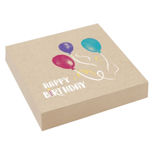 Amscan serviettes My Birthday Partyde table 33 x 33 cm papier 20 pièces