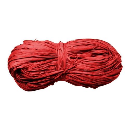Aubry Gaspard - Pelote de raphia 50 grammes rouge