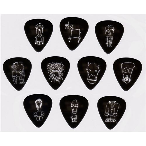 Planet Waves Joe Satriani signature Dur lot de 10