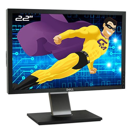 Dell Ecran Plat PC 22" P2210T P2210F Tft Tn Vga Dvi-D Display 4Xusb 16:10 Vesa