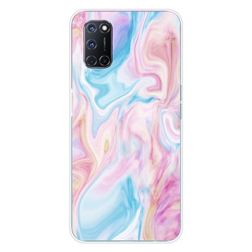 Coque en silicone imprimée compatible Oppo A52 A72 Soap