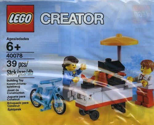 Support à hot dog Creator 40078 exclusif LEGO État correct - Lego reconditionné disponible sur Fnac