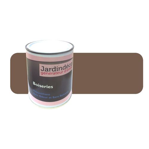 Bouchard Peintures - Peinture pour meuble en bois brut 1 litre brun pâle